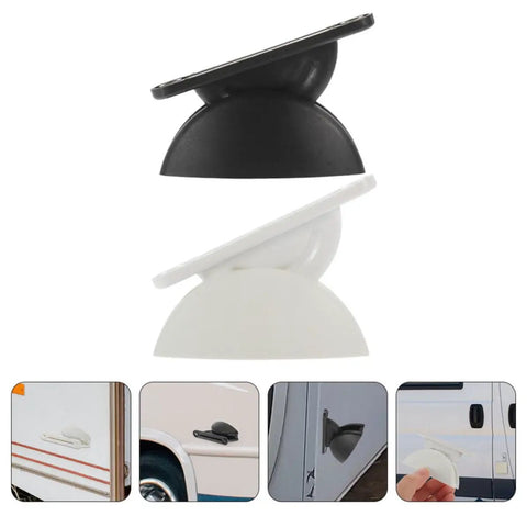 Sleek And Secure Rv Door Retainers For Ultimate Hold And Style Versatile Nylon Catch Easy Install, black and white nylon door retainers.