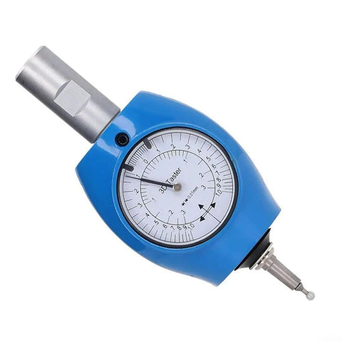 Blue Pro Grade 3D Edge Finder For CNC Milling And EDM Machines With XYZ Axis Readout Aluminum Alloy Handle And Digital Mechanical Gauge