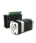 Front view of Mini Harmonic Reducer Strain Wave Gear Reducer For Precision Motion Control with 0.28Nm 34mm Motor