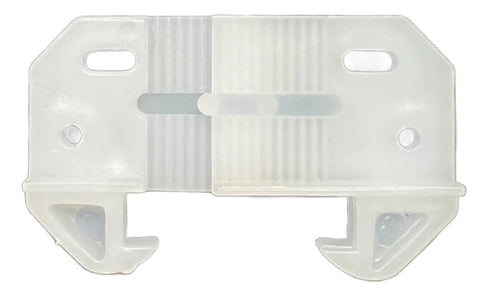 Adjustable Furniture Drawer Guide Back Plates With Full Mounting Kit Includes Four Heavy Duty Units For Kitchen Cabinets And Dressers No Sweat Setup Smooth Glide Performance Fits 1/4 Inch To 5/16 Inch Rails Straight Shot Ready To Go