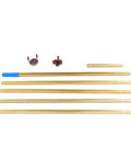 Top Shelf Smoke Detector Removal Tool Featuring An Extended Reach Grip For Effortlessly Twisting Ceiling Alarms Without Balancing On Shaky Step Stools Or Breaking A Sweat, with extendable poles and locking heads.