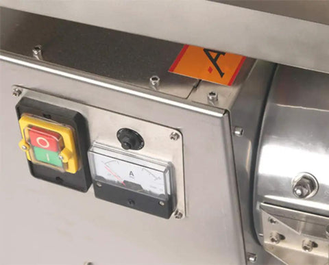 Control panel of Pro Grade High Efficiency Grain Grinder And Herbal Pulverizer For Grains And Dry Herbs, stainless steel shell
