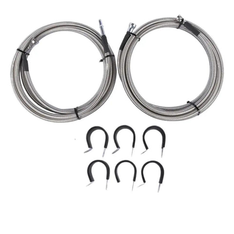 Ultimate Fuel Line Kit For 05 10 Cobalt HHR Ion And G5 Models Fits AP02 Config Perfect Swap For Your Ride Without Breaking The Bank Today. stainless braided fuel line kit with clamps
