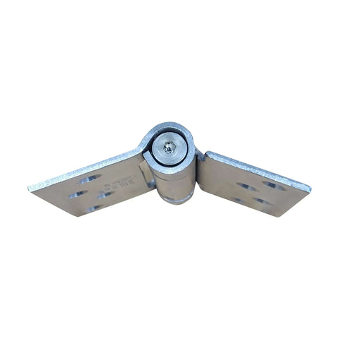 Stainless Steel Spring Hinge 4 Inch Square, Adjustable Tension, Rust Resistant, Built To Last, Heavy Duty Hinges, top view