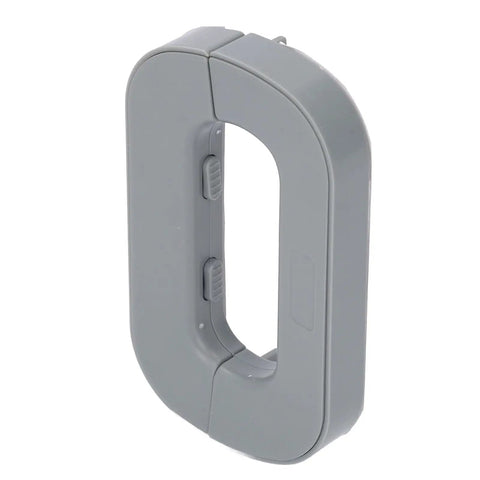 Heavy Duty ABS Refrigerator Lock With Double Finger Buttons for childproofing your fridge and home, super strong adhesion, side view