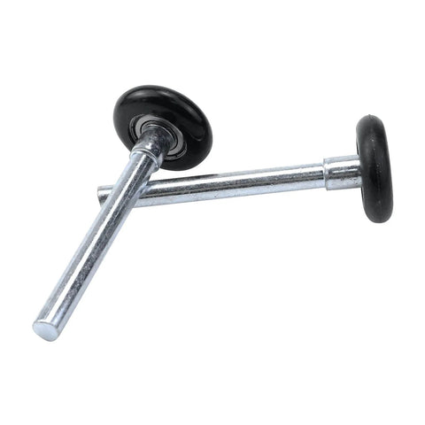Premium Nylon Garage Door Rollers 10 Pack Go-To Quiet And Durable With 1.77 Inch Wheels And 4.7 Inch Stems Black for Smooth Operation