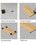 Top Shelf Non Slip Rubber Feet With Stainless Steel Screws, Heavy Duty Anti Skid Bumpers For Countertops And Cabinets, Zero Scratch Drama, Rock Solid Kitchen Savers, 20 Piece Set, installation steps and usage.