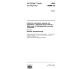 Got This Essential ISO 14649-12:2005 Standard For Industrial Automation Systems Covering Turning Process Data And Physical Device Control Integration, technical manual cover.