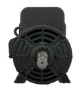Front view of 200V 208V 5HP Air Compressor Electric Motor, 184T Frame, 1 Phase Replacement, heavy-duty design for OEM replacement.