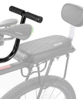 Rear Seat Armrest For Bikes With Non Slip Handlebar Grip Bend Design Grip Friendly Slip Resistant Comfort