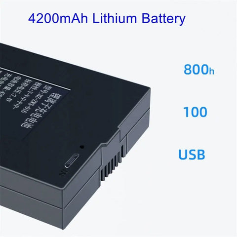 Hella Secure Smart Door Lock With 3D Fingerprint Scanner And Decoy Pin Feature Smooth Auto Deadbolt Heavy Duty Battery 4200mAh lithium battery.