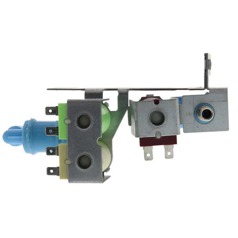 Close-up of Inlet Valve Replacement For Frigidaire Refrigerator 242252702 AP5671757 PS7784018 OEM Grade, side view.