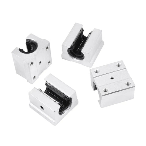 Built Tough Linear Bearing Rail Slide Shaft Kit With SBR12UU Bushings For Cnc And Diy Builds offers four precision linear motion blocks.
