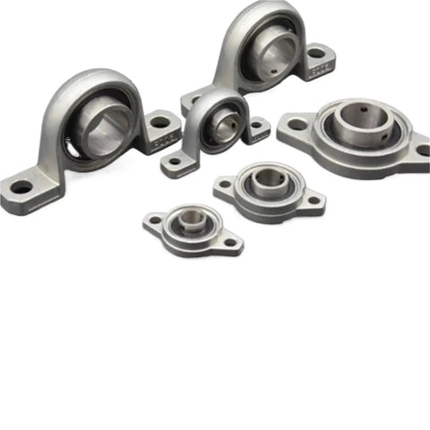 Premium Zinc Alloy Pillow Block Bearing KP000 Series Heavy Duty Mounted Bearings Keep Your Machine Running Smooth with Anti Rust and Corrosion Proof Sealed Units Designed for Continuous Load Cycles Get a Rock Solid Performance Many Sizes Ready Now. assorted zinc alloy mounted pillow block bearings