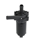 Heavy Duty Auxiliary Engine Water Pump For Hybrid Rides 1998 To 2015 Electrically Driven Coolant Flow Oem Spec Replacement, top view, black plastic casing.