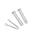 Footpegs Washers Springs Cotter Pins Kit For Honda CRF Dirt Bikes CRF50 CRF250X CRF450X CRF250R CRF450R Drop In Replacement Set Bolt On Easy Install Durable For Motocross Trail And Pit Bike, cotter pins and bolts