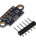 VL53L0X Time Of Flight Distance Sensor Breakout Pack Of 4 For DIY Projects Arduino Raspberry Pi And Microcontrollers 2m ToF Laser Range Finder Module Great For Robotics Projects Easy Plug And Play With Common Boards black PCB with pin header