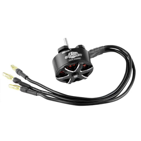 3625 Size Brushless Motor 2250KV Outer Rotor for 1/10 RC Crawlers 2-4S 3.5mm Banana Connector Lightweight High Power Upgrade