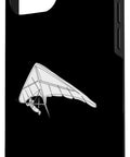 Hang Gliding Themed Iphone 16 Pro Max Case With Double Layer Protection Scratch Resistant Cover featuring hang glider design