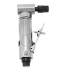 Rock Solid All Copper Pneumatic Die Grinder Featuring Ninety Degree Angled Shaft At Two Thousand RPM Speed Heavy Duty Air Powered Grinding Tool.