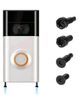 40 Pieces Doorbell Screws Replacement Kit With T6 And T15 Security Screws For Video Doorbell 3 And Pro Includes Short And Long Lengths Carbon Steel