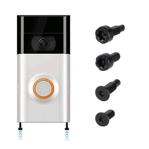 40 Pieces Doorbell Screws Replacement Kit With T6 And T15 Security Screws For Video Doorbell 3 And Pro Includes Short And Long Lengths Carbon Steel
