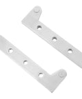 4 Pack Stainless Steel Hidden Pivot Cabinet And Door Hinges For Smooth Quiet Operation With Polished Core Thickened Heavy Duty Concealed Shaft