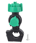 All Purpose Hose Sprayer With Adjustable Jet And Dosing Nozzle For Garden Trees And Greenhouse Care, Easy clamp mount shown