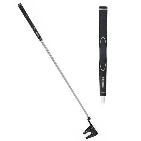 Budget Friendly Right Hand Golf Putter With Premium Grip And Alignment Line, Matte Black Finish, 35 Inch Shaft, Entry Level Putter