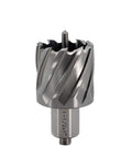 Oscarbide annular cutter, 1-1/2 in diameter, 1 in depth of cut, 3/4 in Weldon shank