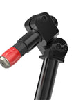 Robotic Mini Cylinder Gripper With Silicone Expansion Fixture and Cylindrical Inner Bracket for Pneumatic Automation.