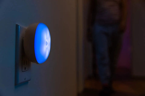 Ember Color Changing LED Plug In Night Light With Motion Sensor, Millions Of Colors, Auto Adaptive Lighting, Chill Soft Glow Transitions That Set A Cozy Night Vibe, Works With Google Home And Alexa