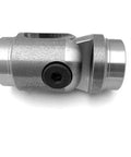 Built Tough Tube Bung For 1-1/2 Inch OD Tubing Machined 1018 Steel Includes Shoulder Bolt Washer And Nyloc Nut Fits.095 Or.120 Wall Sold Individually Perfect For Quick Install On Tube Hinge Mounts On Cars Trailers And DIY Projects. shown in machined steel