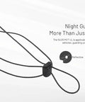 NU25 MCT Ultralight Headlamp 400 Lumens USB C Rechargeable strap with reflective and glow-in-the-dark properties