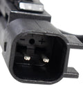Close-up of premium electrical connector with pins, part of Premium Front Wheel Bearing And Hub Assembly Pair For 2018 To 2021 Chevy Express 2500 Gmc Savana.