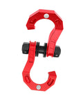 Three Quarter Inch D Ring Split Shackle Beefy Carbon Steel Heavy Duty Towing Winch Shackle For Vehicle Recovery And Trailers Easy Install Red
