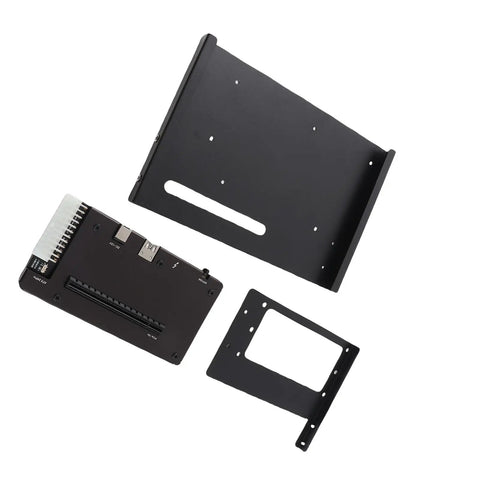 Thunderbolt 3 And 4 External GPU Dock Station With USB 4.0 PCIe 16X Slot ATX 24Pin Adapter parts, black metal design, compact for gaming laptops