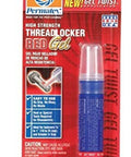 Red Threadlocker Gel For Metal Fasteners 10mm And Up High Strength Bond That Locks Bolts In Place Waterproof Quick Curing