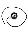 Universal Brake Proportioning Valve Wire Sensor Kit For PV2 And PV4 Plug In Wiring Harness Pigtail Cable For Brake Sensor Easy Install Stainless Steel Durable High Quality Construction For All Weather Reliability, black wire