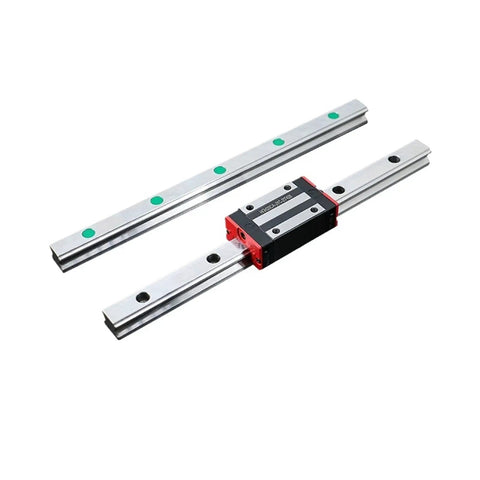 Upgrade Your Rig With This Sweet 25mm Linear Guide Rail Kit Featuring HGR25, HGH25CA Steel Cage Slider Blocks, And HGW25CC Flange Carriages For Smooth High Speed Motion In Any Cool CNC Setup Or Custom Builds. 25mm steel linear rail kit with carriage blocks