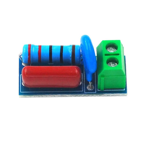 RC Absorption Circuit Module For Relays And Thyristors, Anti Interference Protection, Electromagnetic Surge Shield, 5 Pack For 5 To 400V AC DC Inductive Loads Under 1000W, Noise Suppression For Power Switches And Durable Relay Contacts, blue PCB