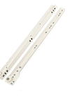 Heavy Duty Thickened Roller Drawer Slide Tracks for Cabinets and Desks Ultra Smooth Glide Low Friction Roller Rail System