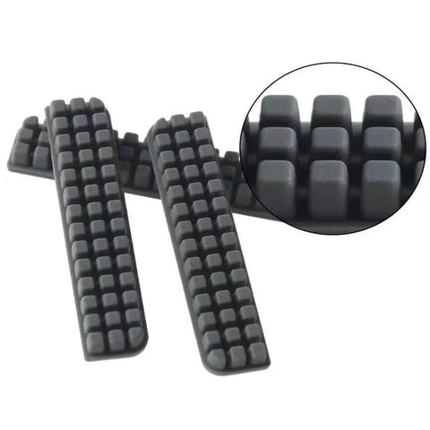 8Pcs Heatbed Nozzle Brush Replacement Kit For A1 3D Printer Silicone Wiper Cleaning Tool with close-up of silicone bristles