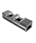 Tough As Nails Industrial Vise, precision clamp with stable jaws, 4 Inch and 6 Inch sizes for CNC machine work.