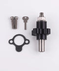 Heavy Duty Red Aluminum Cam Chain Tensioner Kit For CBR600RR 2003 To 2018 with bolts and gasket components.