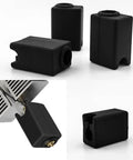 Six Pack Silicone Socks For 3D Printer Heater Block Compatible With Neptune 4 Plus And Neptune 4 Max, heat-resistant sleeves shown on hotend.