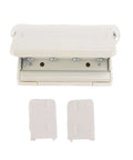 Mushroom Shaped Four Hole Paper Punch With Built In Ruler And Positioning Posts Metal Handheld Punch for precise punching