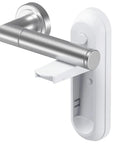 Grab-And-Go Portable Anti-Open Door Lock For Home And Travel With One-Touch Release No Tools Needed Easy Install ABS And PC Security Latch
