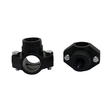 Beefy Heavy Duty Tube Saddle Clip For Irrigation And Greenhouse Pipes DN32 And DN25, Pipe Clamp Bracket 20 Pack For Watering Systems, Durable Saddle Clamp, High Pressure And Temperature Resistant
