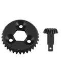 Metal Bevel Gear Set 13T And 23T For One Eighth Scale RC Crawlers Helical Differential Gears Steel Axle Ring Pinion Upgrade